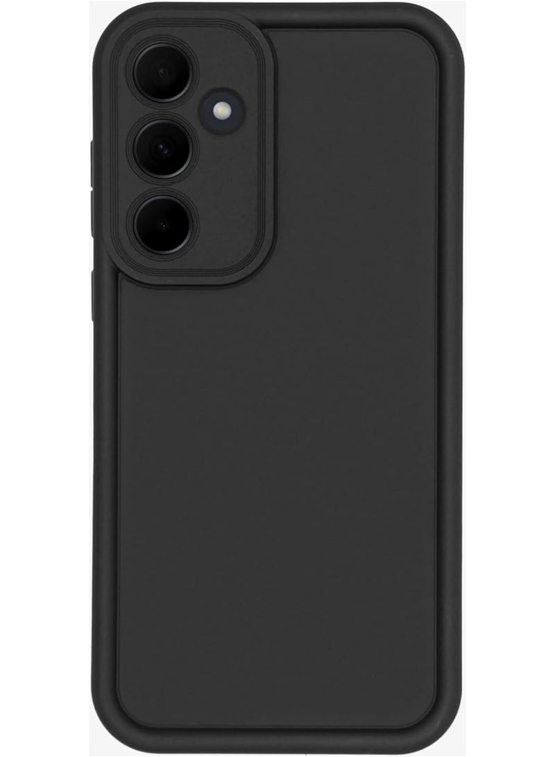 Lynacz Original Soft Silicone Case Compatible with Samsung Galaxy A16 5G - Shockproof, Slim Fit, Enhanced Camera Protection (Black, A16 5G) - Image 1