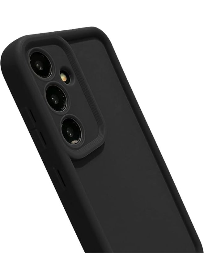 Lynacz Original Soft Silicone Case Compatible with Samsung Galaxy A16 5G - Shockproof, Slim Fit, Enhanced Camera Protection (Black, A16 5G) - Image 2