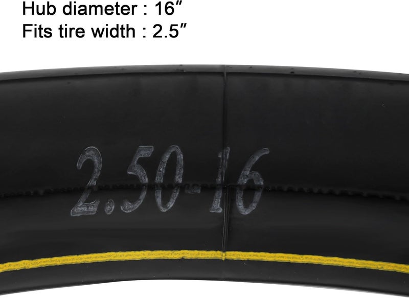 MTATCN 2-Pack 2.25/2.50-16" Inner Tube Replacement for Dirt Bikes and ATVs - Image 2