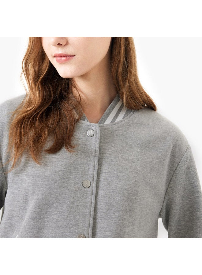 Hush Puppies New Year's Edition Spring/autumn Casual American Retro College Style Baseball Jacket Women's Outerwear - Image 5