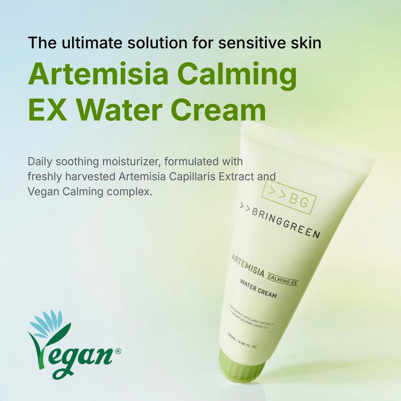 BRING GREEN Artemisia Calming EX Water Cream 100mL - Image 3
