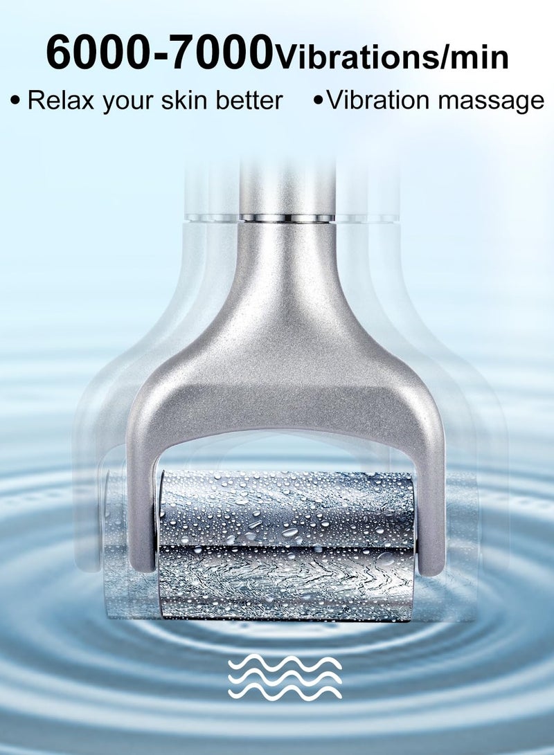 Electric Ice Roller for Face and Eye, Facial Massage Tool for Puffiness Relief, Ice Roller for Fine Lines and Wrinkles, Beauty Device for Refreshing Skin - Image 3