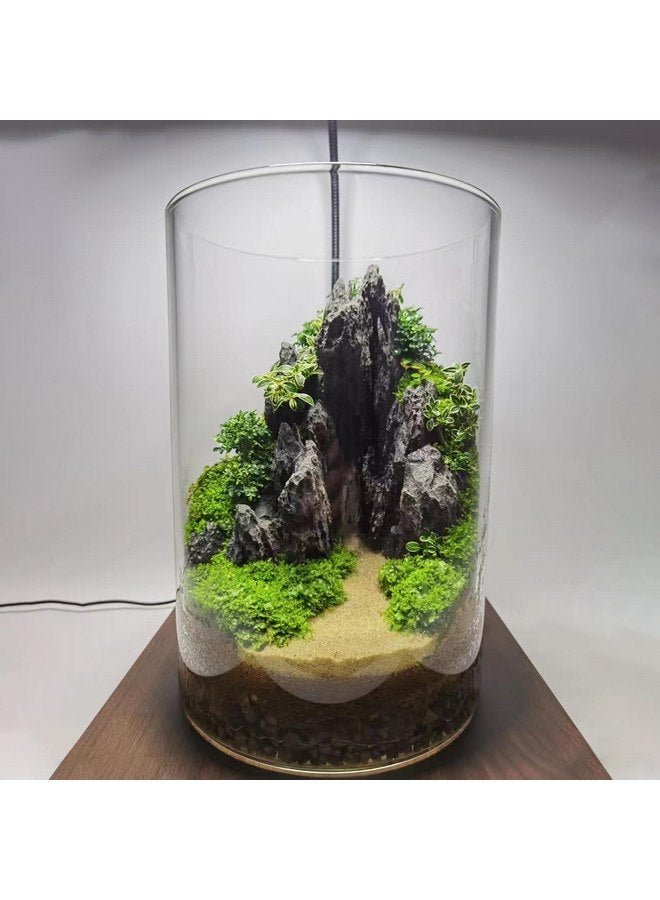 FZONE Resin Seiryu Stone Model Ph-Neutral Aquarium Rocks for aquascaping, Micro-Landscapes (Size: 7.48'' 5.51'' 7.87'') - Image 5