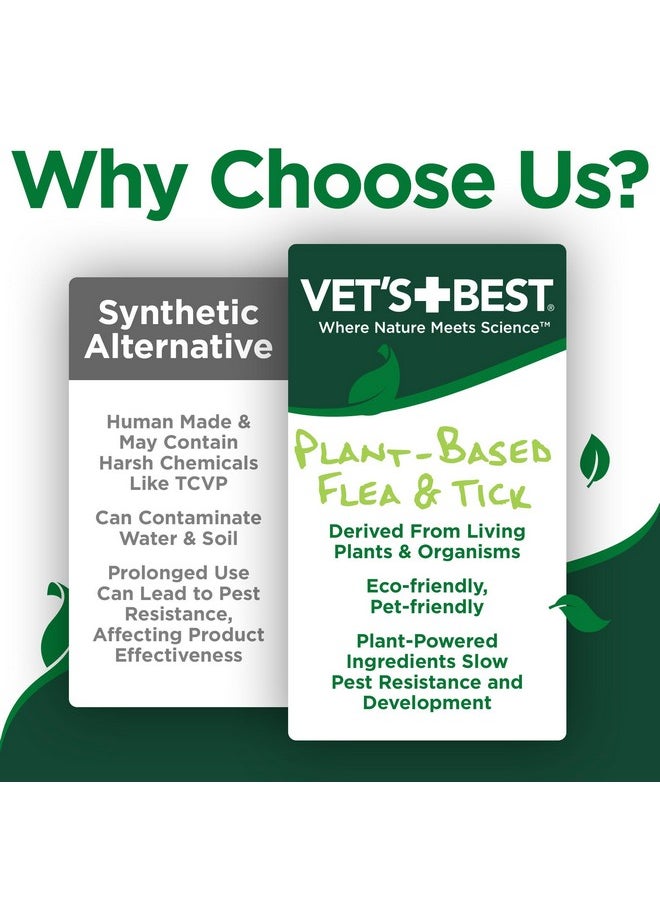 Vet's Best Vet’s Best Flea & Tick Waterless Bath for Cats - Cat Waterless Bath - Kills Fleas & Tick - Natural Flea and Tick Prevention - Kills Fleas on Contact - 8oz  - Image 3