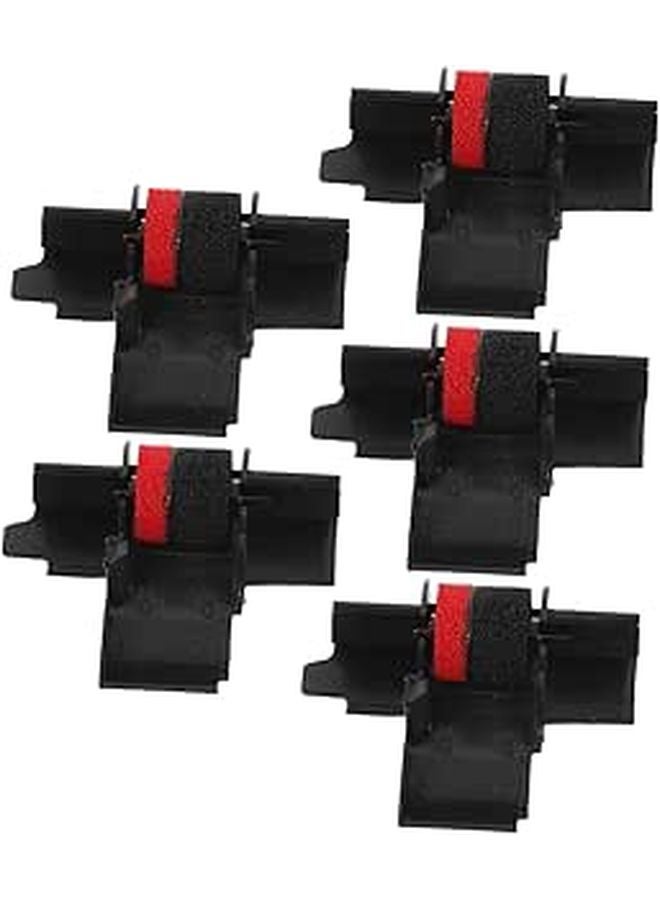 5Pcs Red Black Ink Roller For Calculator Easy Installation Printer Accessory - Image 1