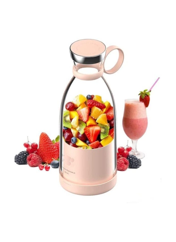 DubaiGallery - 420ml wireless charging fresh juice bottle portable mini mixer blender smoothie maker rechargeable usb blender cup juicer - Image 1