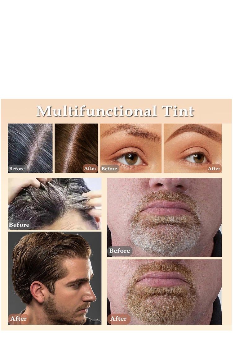 Flora Ruby مجموعة تلوين 2 في 1، مجموعة احترافية لرموش وحواجب، تدوم حتى 6 أسابيع، صبغة شعر يمكنك استخدامها بنفسك، للاستخدام في المنزل أو الصالون، 5 مل (قهوة) - Image 4