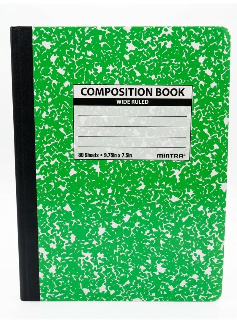 Mintra Pack of two Composition Notebook 80 pages - Lined (24.7x19cm) - Image 3