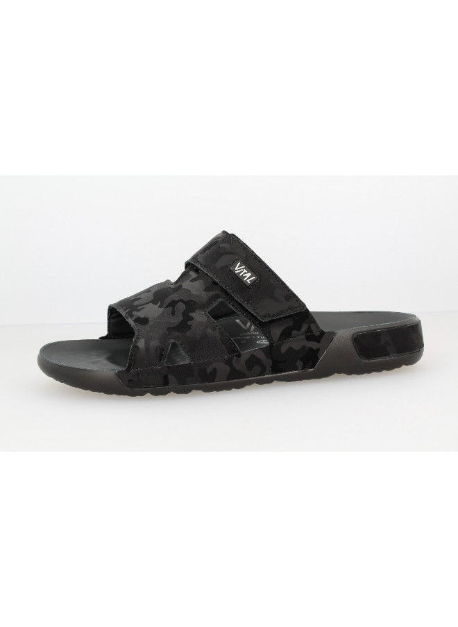 VITAL - 148-1023 Vital Mens Sandals Phil2 Camo 85101AS20899 Schwarz - Image 1