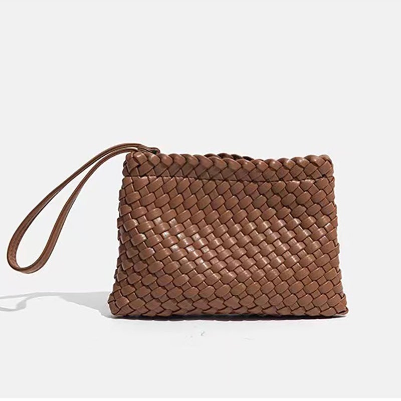 2024 Han-Style Woven Bag Women'S Style Western Style Bag Women'S And Mother'S Bag Small Bag Large Capacity Vegetable Basket Bag - Image 5