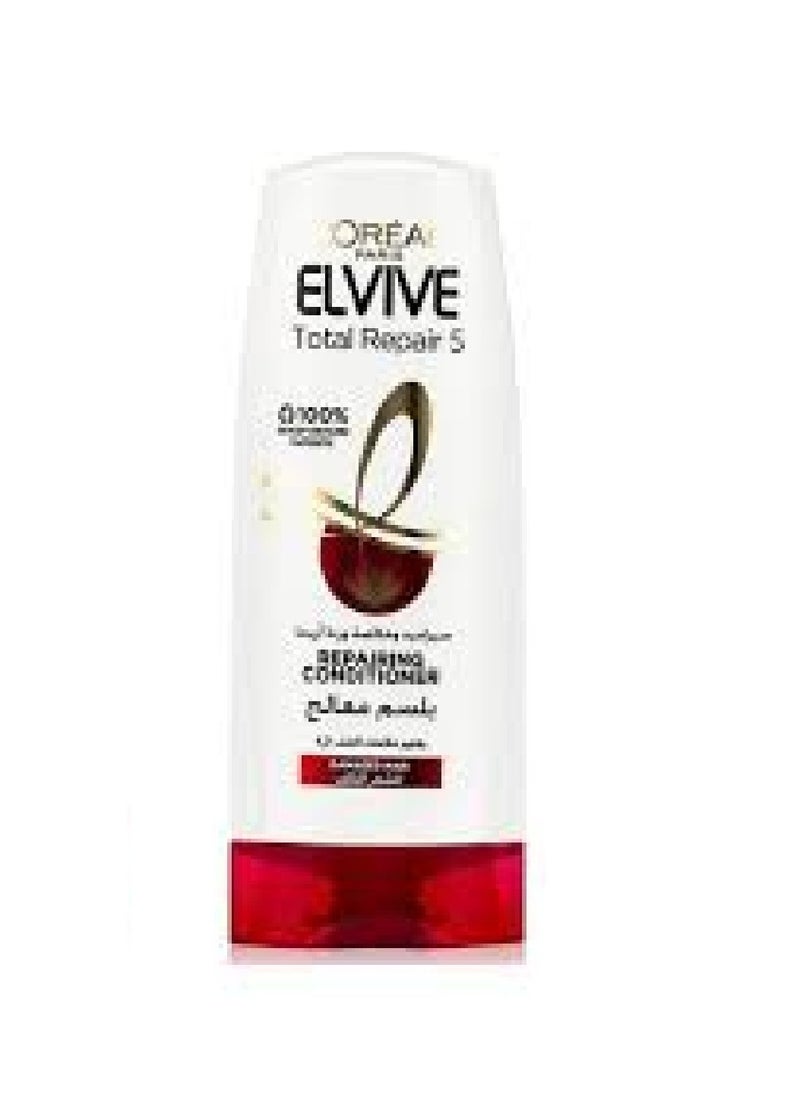 loreal paris L'Oréal Paris Elvive Total Repair 5 Shampoo 400ml - Conditioner 400ml - Oil Replacement 300ml  - Image 3