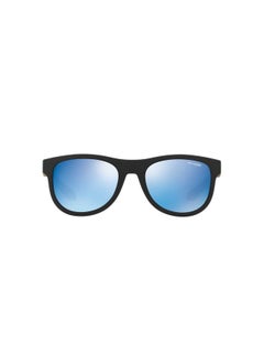 Arnette An4222227355 Sunglasses Blackmatte Tortoise Frame 54Mm Wblue Mirrored Lens  - Image 2