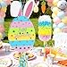 Pardecor 25 Easter Decorations Pinata Bunny Egg Piata with Blindfold Bat and Filler Funny Cute Party Favors for Cute Birthday Pinata Egg Theme Kids and Adults Party Supplies Decoration - Image 4