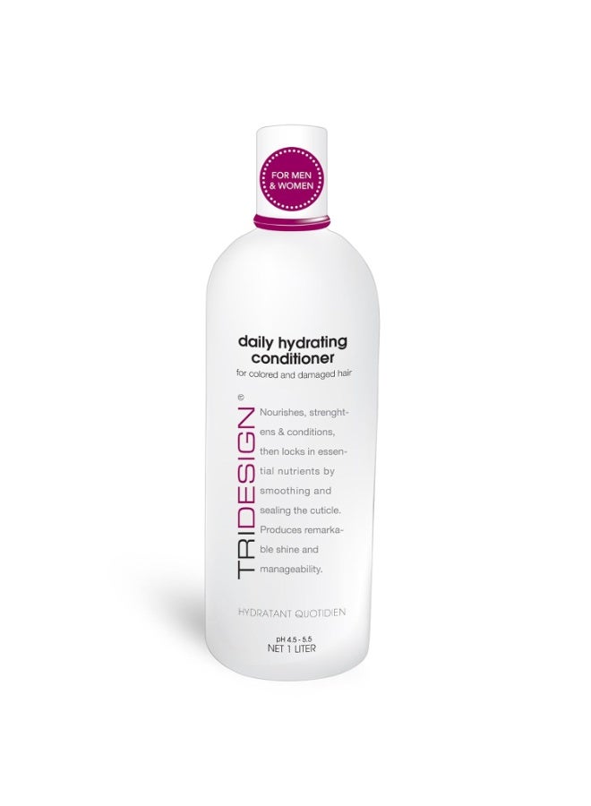 TRIDESIGN TRI Design Hair Conditioner for Women or Extra Moisturizing Conditioner for Dry Hair, Hair Care Restoration for Colored Hair, Adds Luminous Volume, Hydration, Strong & Healthy Hair, 33.8 Fluid Oz  - Image 3