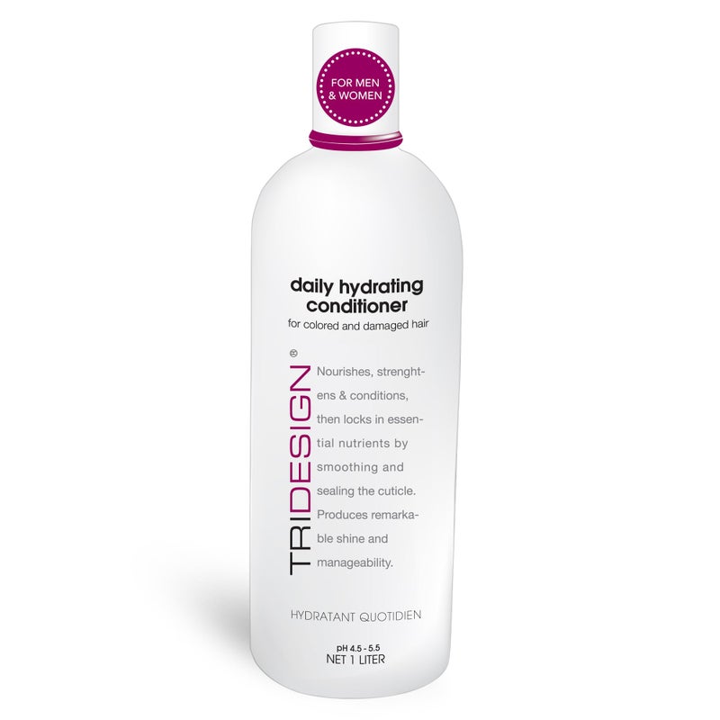 TRIDESIGN Hair Conditioner for Women or Extra Moisturizing Conditioner for Dry Hair, Hair Care Restoration for Colored Hair, Adds Luminous Volume, Hydration, Strong & Healthy Hair, 33.8 Fluid Oz - Image 1