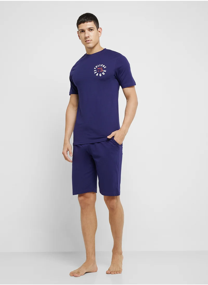 Seventy Five Nightwear Top & Shorts Sets