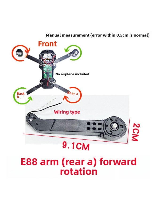E88 Drone Remote Control Main Version Arm Propeller Protection Frame Battery Remote Control Aircraft Full Set Of Accessories Assembly 