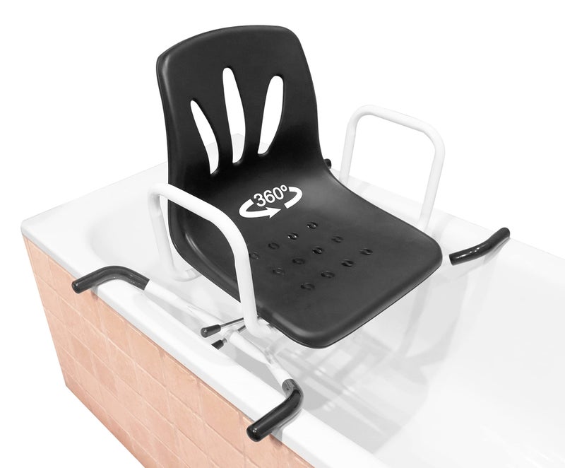 كرسي استحمام دوار PEPE للحركة لكبار السن مقعد حوض استحمام 360 للبالغين كرسي نقل الحمام مقعد استحمام دوار