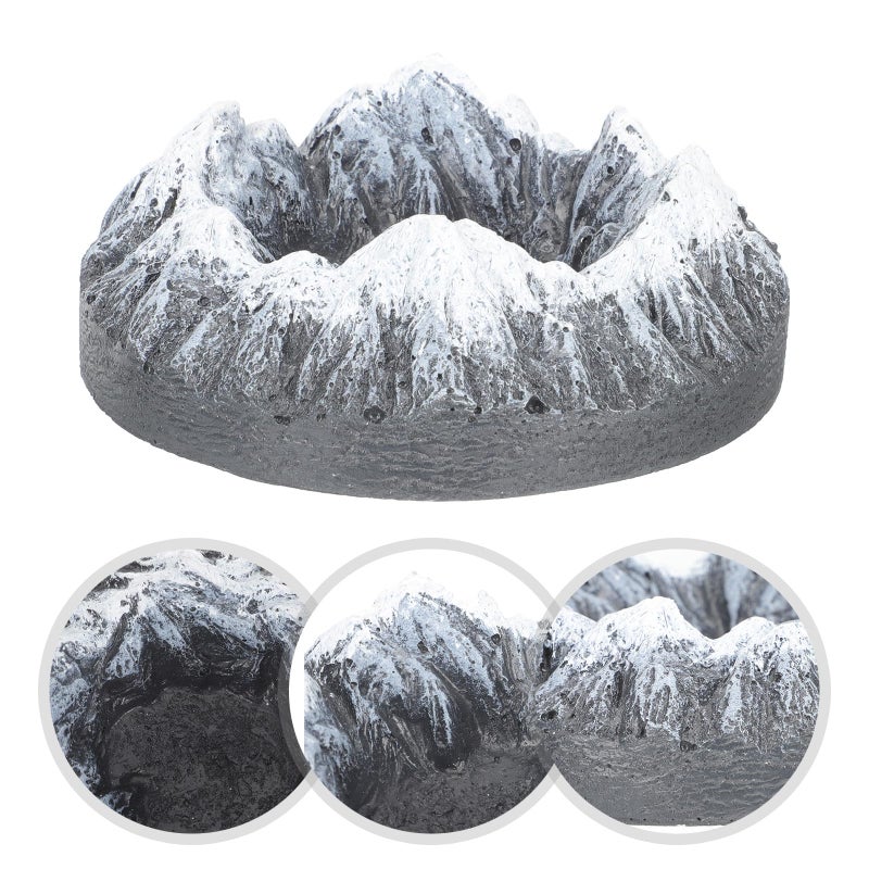 Vintage Nordic Retro Ceramic Ashtray Small Desktop Cigarette Holder Home Office Decoration - Image 4