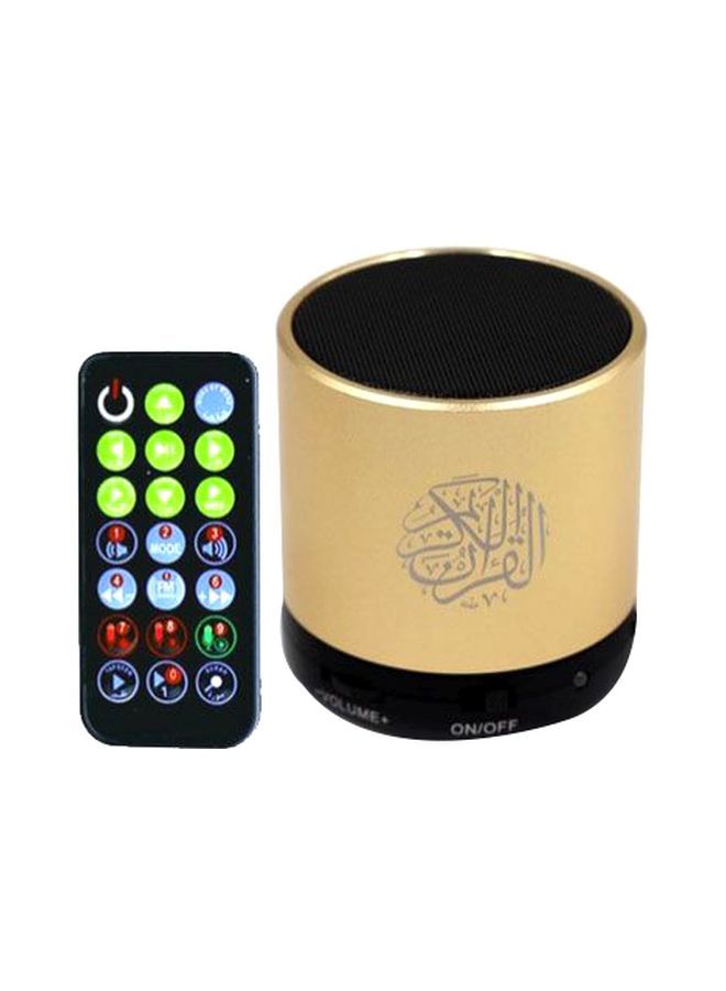 NIBEMINENT Quran Player With Remote Control Black/Black 