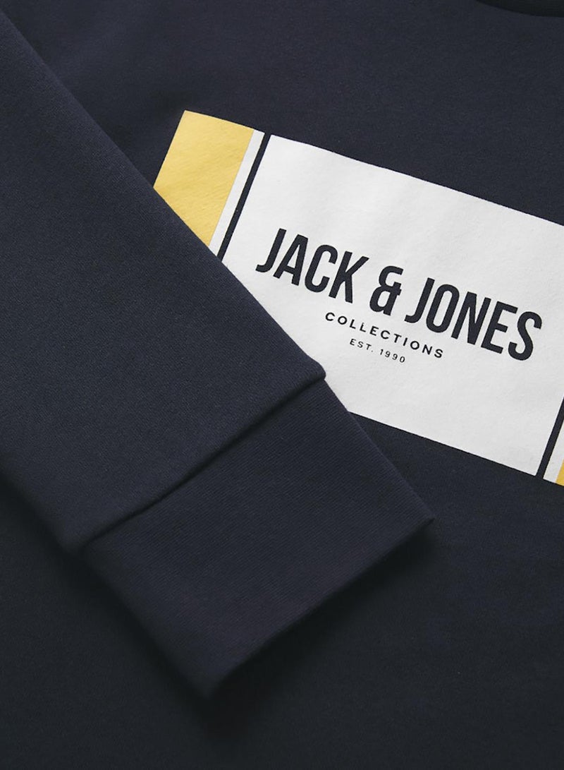 JACK & JONES Jjhayato Sweat Crew Neck Bts Ln - Image 2
