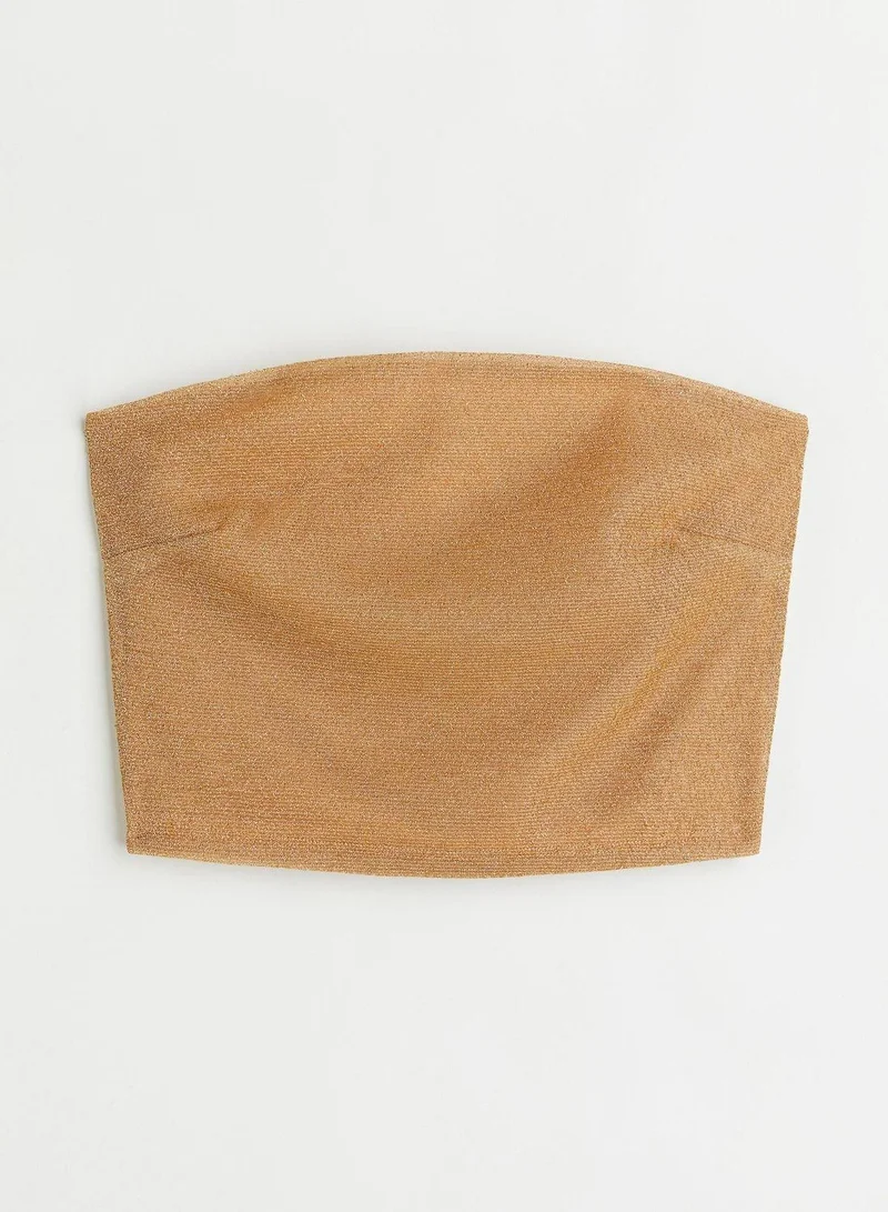 H&M Knitted Crop Top