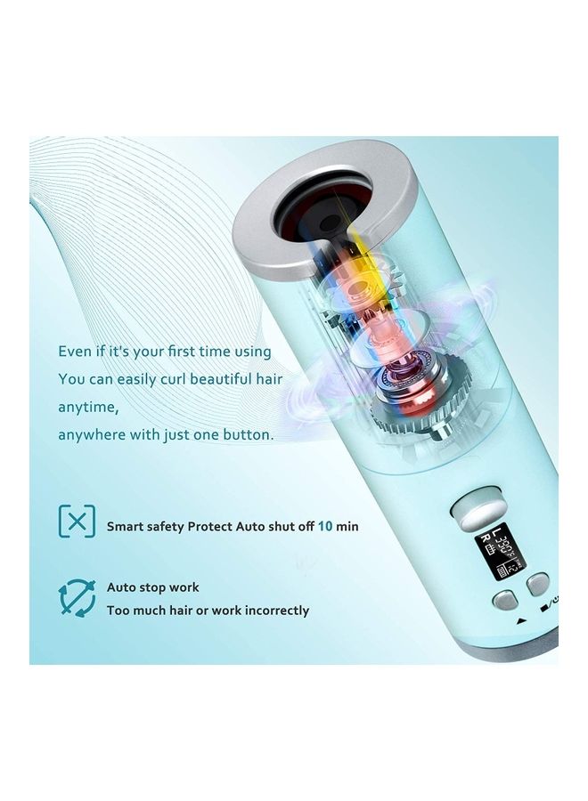 نيبمينينت Cordless Hair Curler With Accessories Blue - Image 5