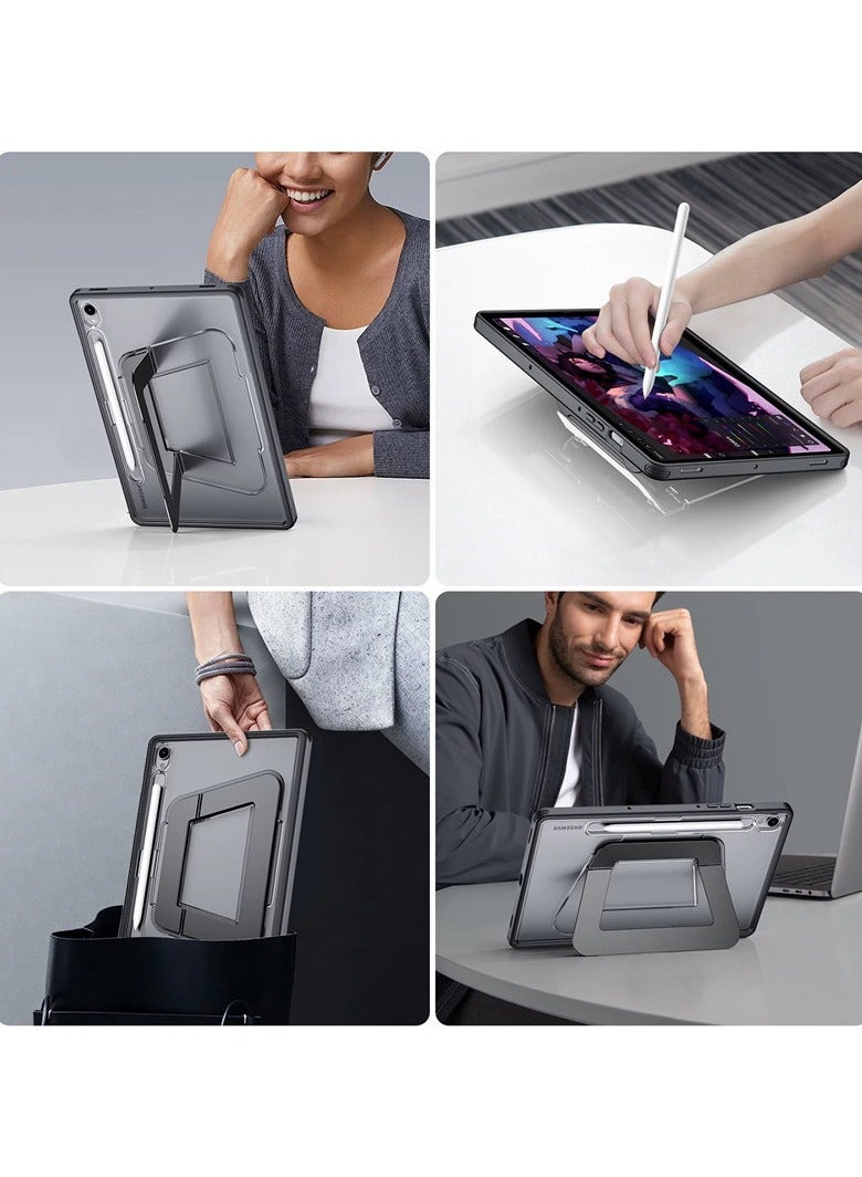 general Matte Acrylic Case with Metal Stand for Samsung Tab S11 11" (2025), Shockproof Protective Cover - Image 3