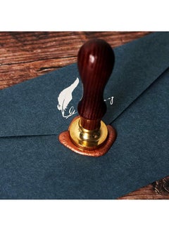 Wax Seal Stamp Elegant Rose Stamp Brass Heads And Classic Wooden Handle Sealing Wax Sticks For Invitations Cards Wedding Invitations Rose - pzsku/Z40E3E44B99A1D727EA8CZ/45/_/1740916241/1f1cee5a-c426-4c4a-ade9-7741f0e4fc8d