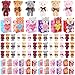 Halloscume 96 Sets Valentines Mini Bear Set 47 Inch Plush Tiny Bears with Boxes Valentines Gift Cute Stuffed Mini animals Bulk for Valentines Day Gift Party Favors Wedding Supplies 6 Styles - Image 4