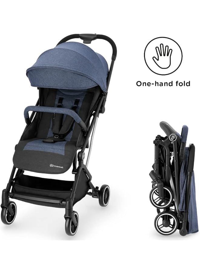 Kinderkraft Indy Pushchair Denim 6.00 Kg Pack Of 1 0 2 Months - Image 3