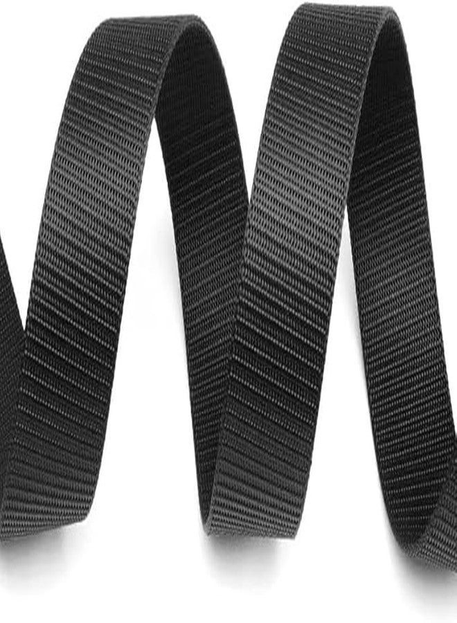 IZUS Men Casual Woven Nylon Belt for Golf Jeans 1-1/2 Inch Wide No Holes Invisible Shaped Alloy Buckle Belt - Image 4