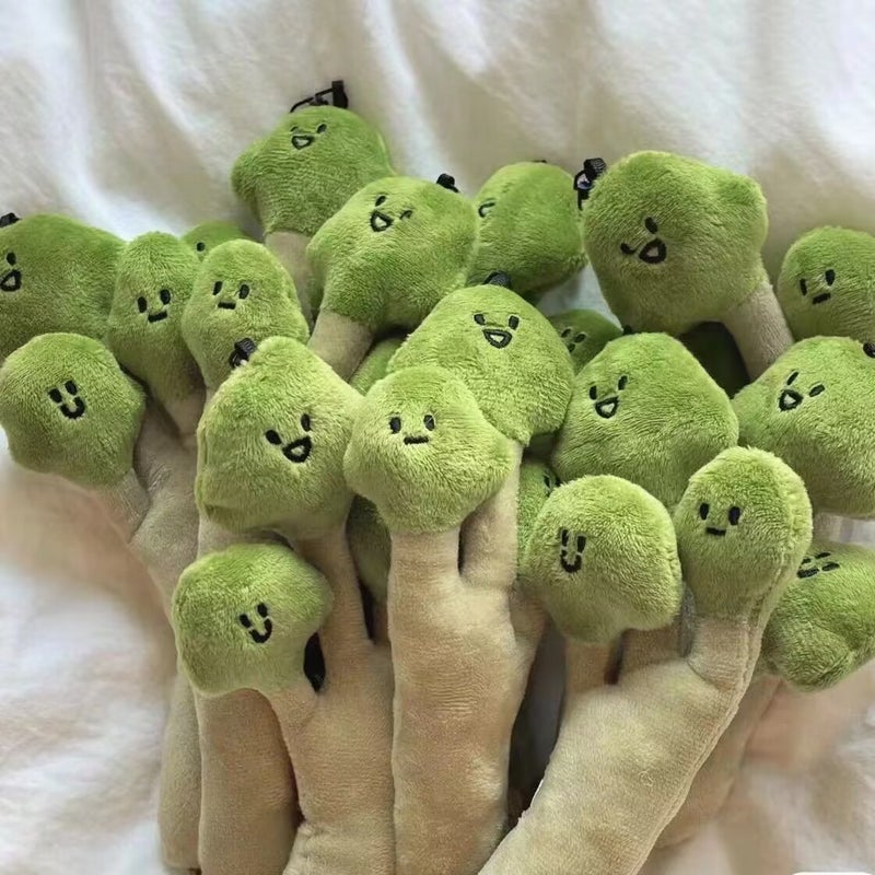 Cute Vegetable Plush Pendant - Image 1