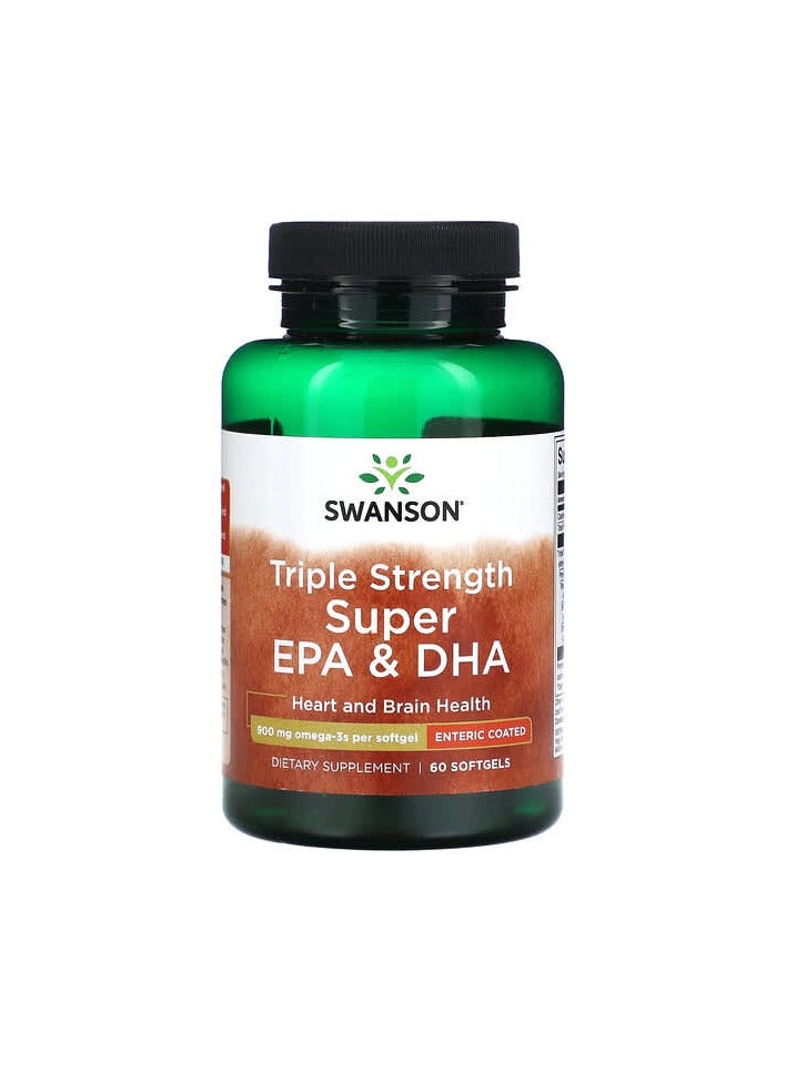 Triple Strength Super EPA & DHA , 900 mg, 60 Softgels