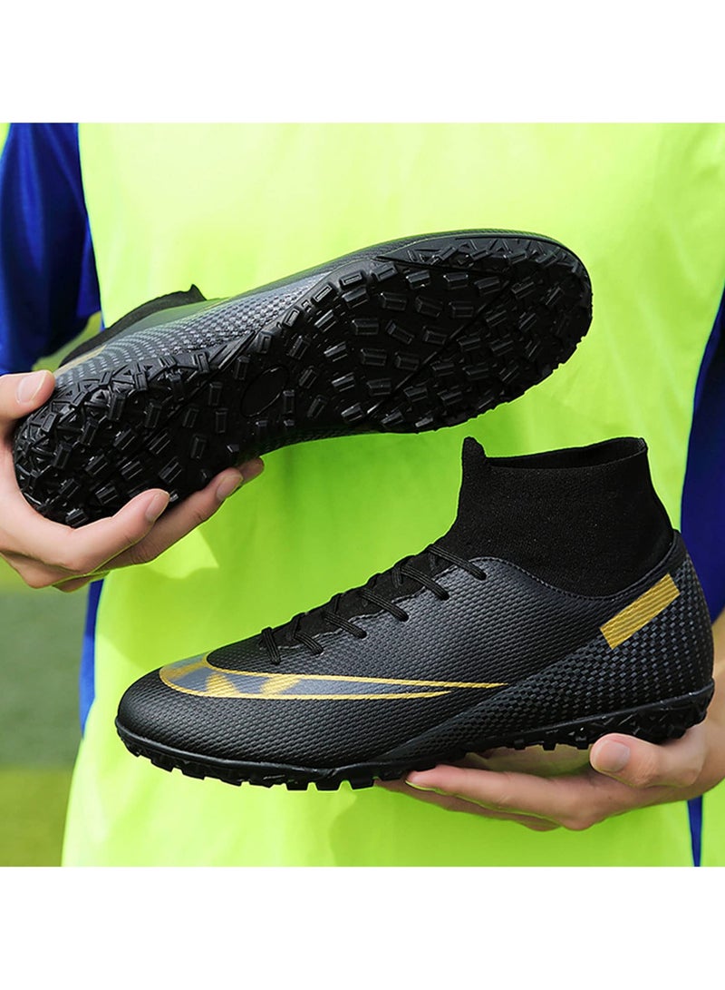 TAPIT Football Boots for Men Women Unisex-Adult Football Shoes Sneakers High Ankle Non-Slip Training Sneaker Athletics Football Soccer Shoes for Youth Students  - Image 1