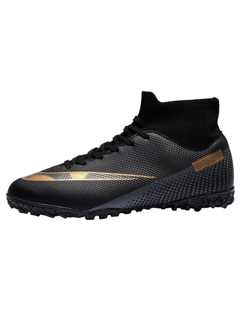 Football Boots for Men Women Unisex-Adult Football Shoes Sneakers High Ankle Non-Slip Training Sneaker Athletics Football Soccer Shoes for Youth Students