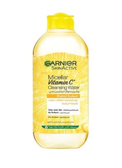 Garnier Skinactive Vitamin C Micellar Water Brightening 400ml  - Image 1