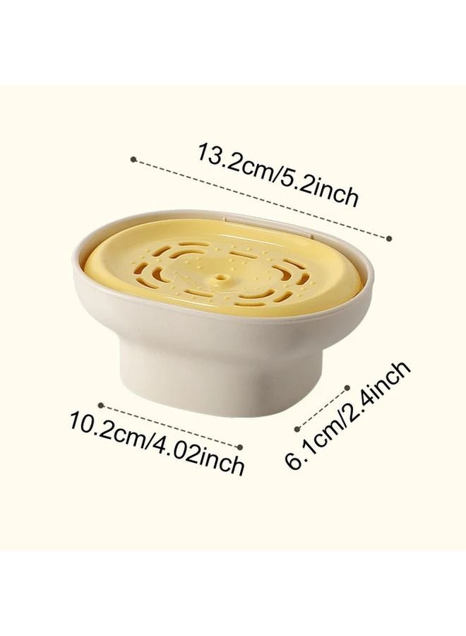 صابون الأطباق الأصفر الثقافي المضاد للتسرب، موزع بتشغيل لمسة واحدة، منظف مضغوط لسطح المطبخ. - Image 3