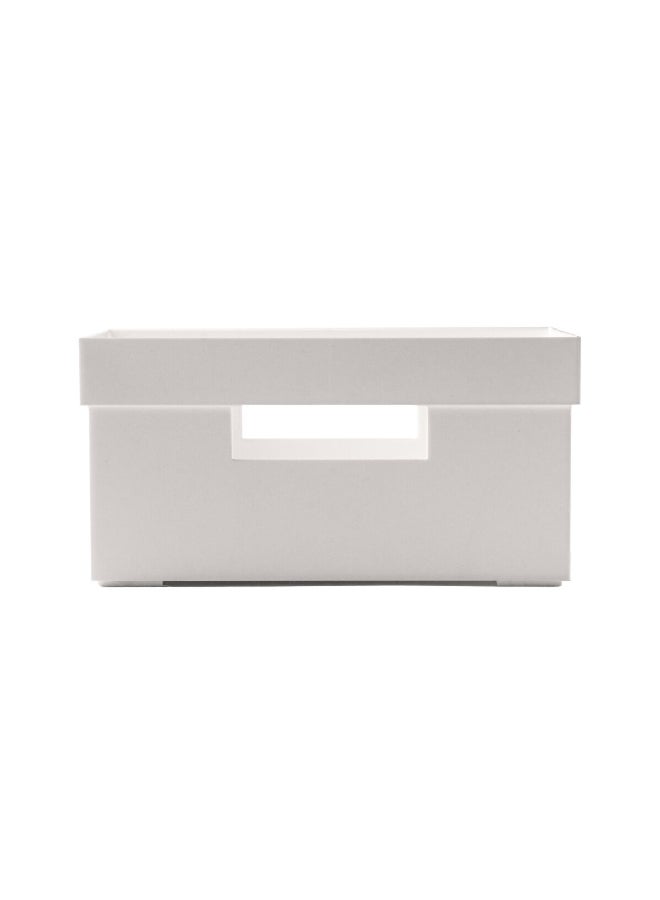 Snips Rectangular Shape BPA Free Premium Polystyrene Kitchen Organizer White 10.5 x 29.5 x 20 cm 000908 - Image 4