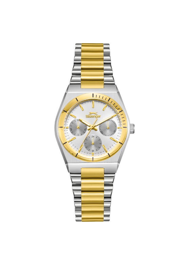 سلازنجر ساعة نسائية معدنية متعددة الوظائف  مم - Image 1