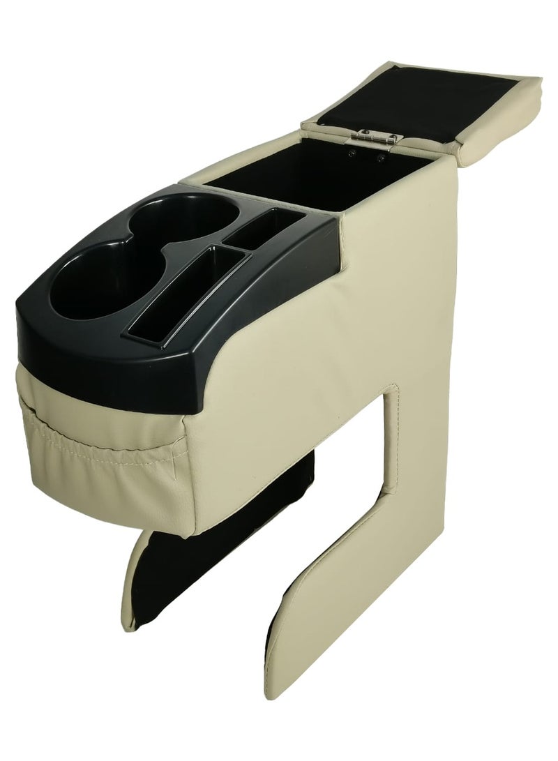 3XR Car Console Box Multi Console Box Drink Holder Car Arm Rest Car Drink Holder Center Console Box - Image 1