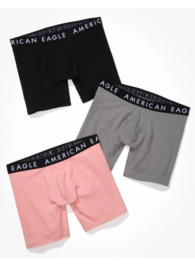 امريكان ايجل 3 Pack Logo Band Trunks