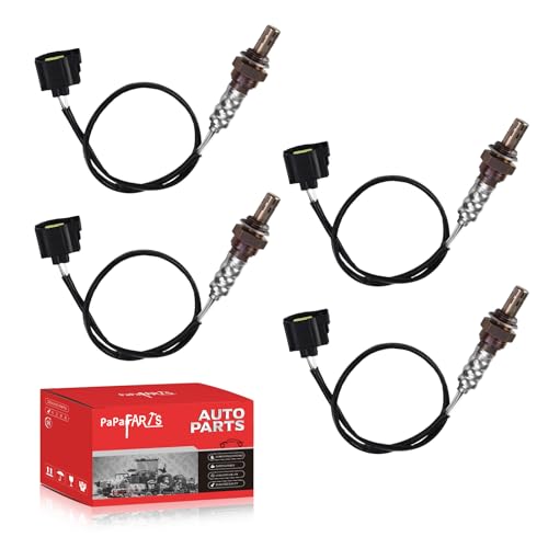 PAPAPARTS O2 Oxygen Sensor 56028994AA Upstream & Downstream Compatible with Dodge Ram 1500 2001-2006 Ram 2500 3500 2001-2003 Dakota Durango Neon, for Jeep Wrangler Grand Cherokee, for Chrysler 4PCS - Image 1