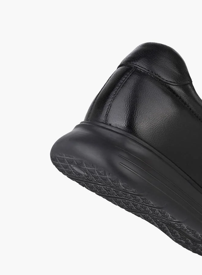 LBL By Shoexpress BLACK Men Leather Slip-On Loafers for Men | Best Price UAE