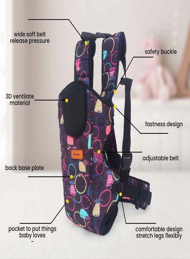 Laee cute Adjustable, Supportive and Lightweight It Supports Up to 20 Kg Perfect for Front and Back Carrying, Toddler (Multicolor) - Image 4