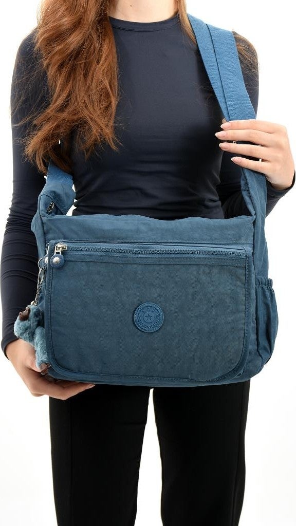 Baginn Klinkır Postman School Bag Crossbody Large Shoulder Bag Rainproof Special Fabric  - Image 2