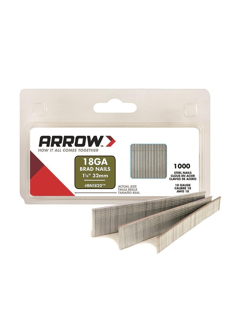 Arrow 32mm 1000 Pieces Professional Cut Head Nail