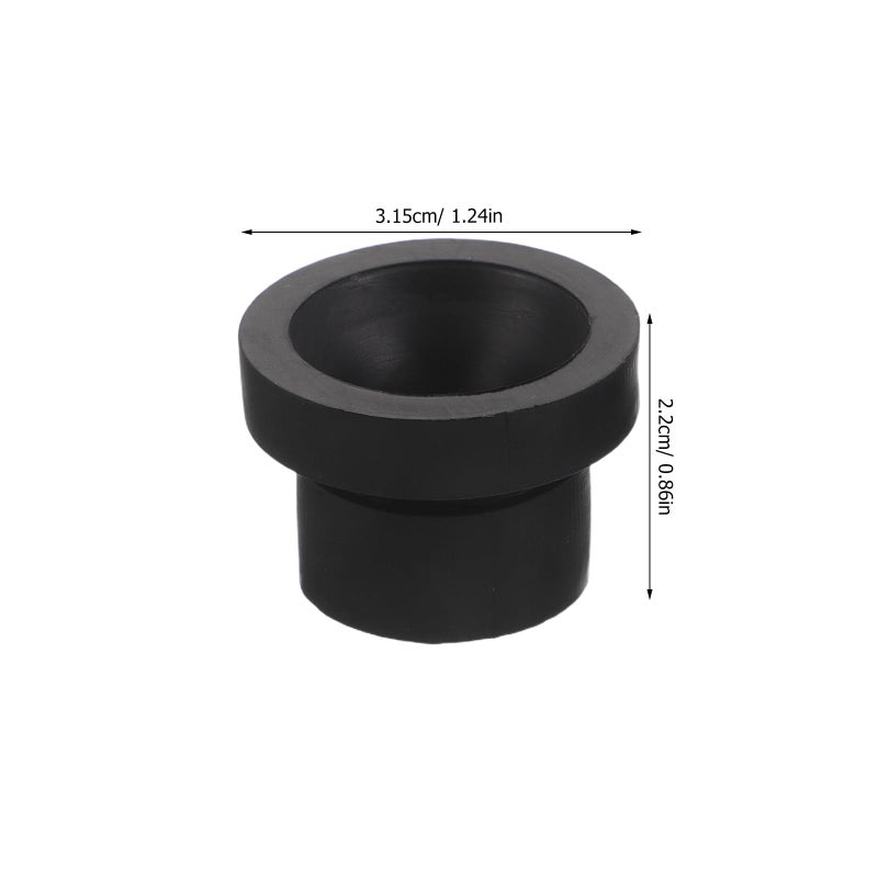 50Pcs Black Rubber Engine Cover Grommet Protective Bush Mount Replacement - Image 3