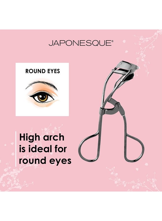 Japonesque Lash Curler Gunmetalkeeps Lashes Curled For 8 Hourseyeopening And Defining Resultsfor Natural Or False Lashesincludes 1 Refill Pad - Image 5