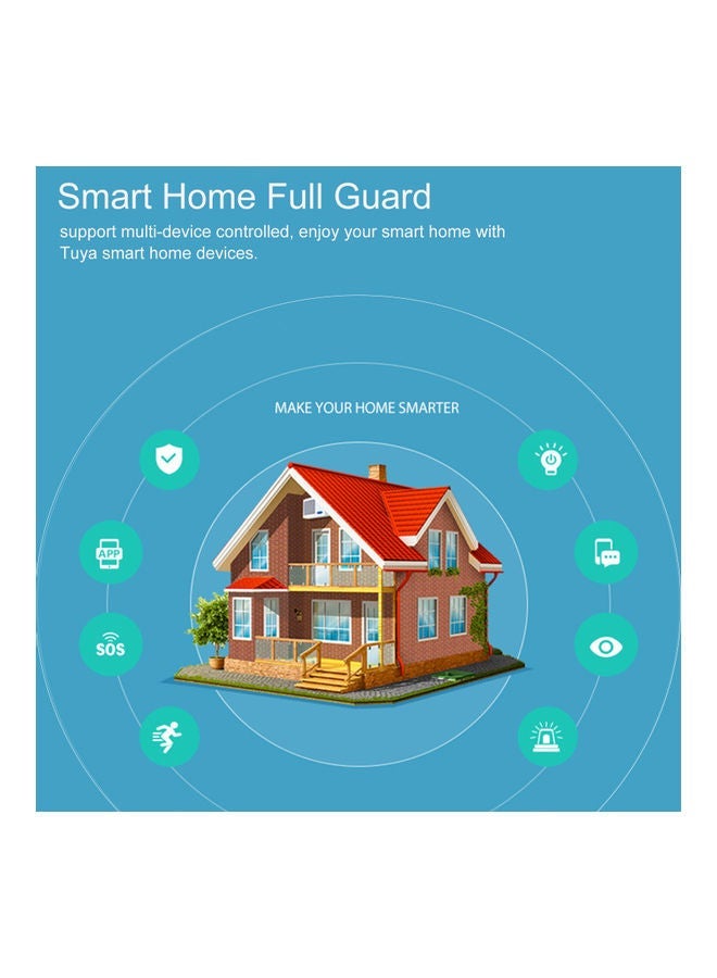 NIBEMINENT Tuya Zigbee Siren Alarm Sensor White - Image 4
